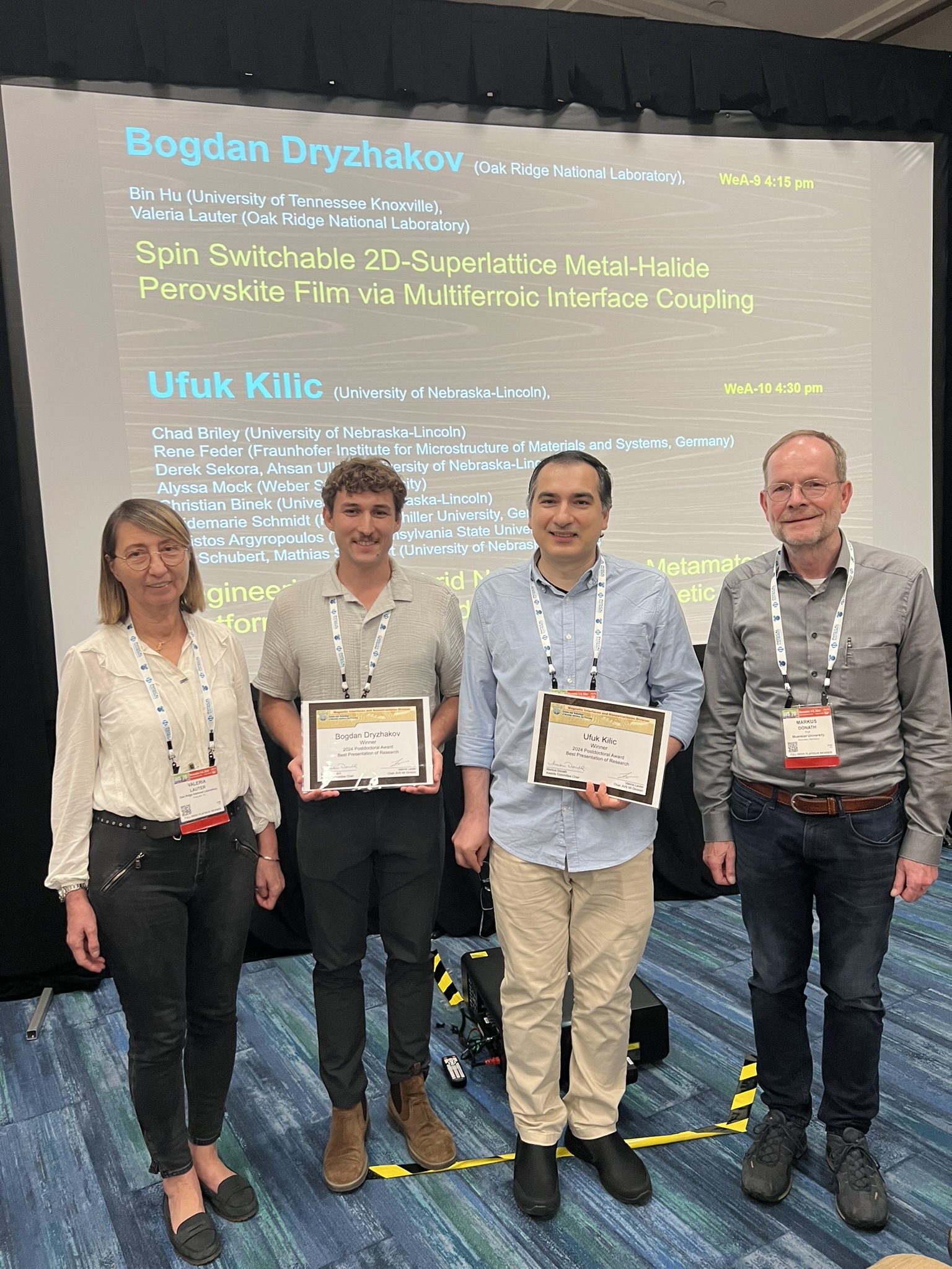 MIND Postdoc Awardees 2024 Ufuk Kilic And Bogdan Dryzhakov